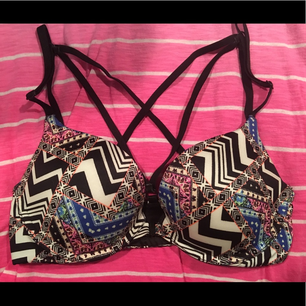 Strappy bra
